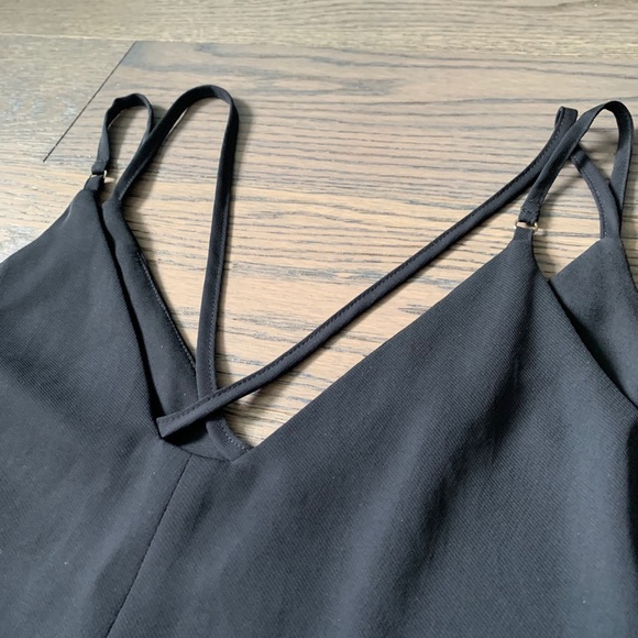 Topshop Criss Cross Strap Slip Dress
